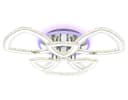 Управляемый потолочный светодиодный светильник Ambrella Light FA8861