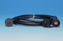 Патч-корд промышленный F/UTP, 5е, 3 м Hyperline PC-IE-LPM-STP-RJ45-RJ45-C5e-3M-BK