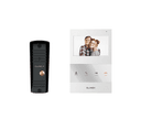 Комплект домофонии (монитор SQ-04 White+ выз.панель ML-16HR антик черный) Slinex