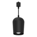 Светильник Feron AL197 трековый однофазный на шинопровод под лампу на подвесе E27 черный 48555