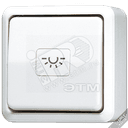 Кнопка 10A 250V накладная