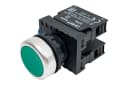 Кнопка управления NP8-11BN/3 без подсветки зел. 1НО+1НЗ IP65 (R) CHINT 667113