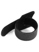 Хомут для кабеля липучка с мягкой застежкой Hyperline WASN-135-BK-10 10 шт.