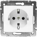 Розетка 2К+3 с защитными шторками на винтах 10/16 А 230/250 В белый Valena Legrand 774421