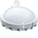 Светильник светодиодный ДБП-8w круглый 4000K 560Лм IP65 металлический белый