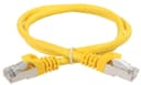 ITK Коммутационный шнур кат. 5Е FTP LSZH 1м желтый (PC05-C5EFL-1M)