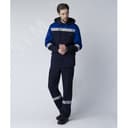 Костюм Эксперт-Антистат МВО NEW (тк.Смесовая,250) п/к, темно-синий/васильковый 48-50, 182-188