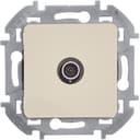 Розетка TV «звезда» 2 дБ 0 2400 мГц INSPIRIA слоновая кость