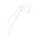 Стяжка 200х4 мм нейлоновая белый (100шт/уп) PROCONNECT 57-0200