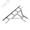 Отвод Т лестничный 100х300х1,2 мм HD85