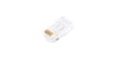 Коннектор NIKOMAX RJ45/8P8C под витую пару, Кат.5е (Класс D), уп-ка 100шт. (NMC-RJ88RZ50UD1-PT-100)