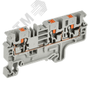 Колодка клеммная CP-MC 3 вывода 4мм2 серая IEK