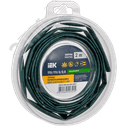 Трубка термоусадочная ТТУ нг-LS 5/2,5 зеленая (2м/упак) IEK