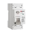 Выключатель дифференциального тока 2п 25А 30мА тип AC 6кА ВД-100N электромех. PROxima EKF E1026M2530