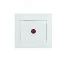 Defne бел  розетка TV проходная Makel