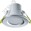 Светильник светодиодный ДВО-5Вт 3000К 350Лм серебро IP44 Navigator Group