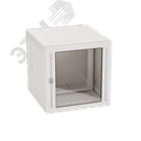 Шкаф телекоммуникационный навесной 9U (500х600х650) дверь стекло RAL7035