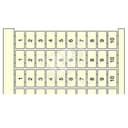 Маркировка вертикальная RC510 (1...100) TE Connectivity ОУЭО