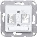 Крышка для модульных гнезд  слоновая кость