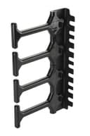 Вертикальный организатор Zero-U, 4U, с пластиковыми пальцами (2 шт) Eurolan (60A-18-04-16-09BL)