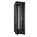 Шкаф серверный телекоммуникационный 19" 42U 600x1200mm, цвет черный (RAL 9004) Cabeus (ND-SC-42U60/120-BK)