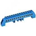 Шина нулевая в комбинированный DIN -изолятор типа Стойка ШНИ-8х12-14-КС-С YNN10-812-14DP-K07 IEK