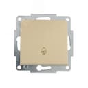 VESNA Кнопка звонка золото