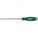 Отвертка стержневая шлицевая, ударная, силовая под ключ, SL8x175