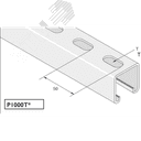 Профиль монтажный С-обр 41х41х2.5мм 6000мм