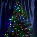 Светодиодная гирлянда Feron CL90 7 веток 2м 15м 230V мульти c питанием от сети 32370