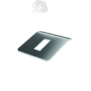 Прижим кабельного лотка, цинк-ламельный