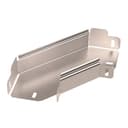 Угол горизонтальный 90 градусов Стандарт INOX (AISI 409) 100х50 Промрукав