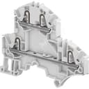 Клемма втычная ZK2.5-D2-BL 2 уровня синяя 2.5 мм.кв 4 зажима