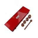 Набор головок N5 10-50мм металлический кейс омедненные 1092400 Hortz