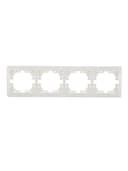 Рамка 4-м Mira горизонт. бел. LEZARD 701-0200-149