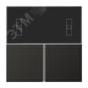 Набор накладок антрацит (лакиров. алюминий)