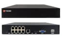 8-ми канальный сетевой IP видеорегистратор со встроенным PoE-коммутатором TGI-508POE Tigris