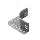 Ответвитель горизонтальный универсальный высотой 200 мм, толщина 1,0 мм, Сендзимир цинк