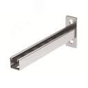 Кронштейн одиночный LAS 41х41мм основание 500мм цинк-ламельный