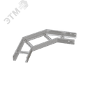 Угол лестничный горизонтальный 90 гр. 80х600х2,0 мм HD N