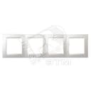 15 Рамка на 4 поста белый Simon