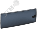 Дверца для корпуса пластикового ЩРН(В)-П-12 IP41 черная прозрачная TEKFOR