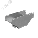 Т-отвод вертикальный 80х600 мм вниз c разворотом трассы на 90 гр. ПЛЮС INOX304