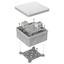 Коробка огнестойкая для о/п 40-0330-FR6.0-4-22-Р Е15-Е60 RAL7035 260х175х90 (7 шт/кор)