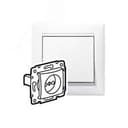 VALENA Розетка в рамку 16А без заземления белая 694268 LEGRAND