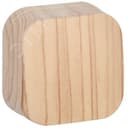 GLORY Выключатель одноклавишный наружный сосна 10А