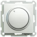 W59 светорегулятор (диммер) поворотный 400Вт 230В механизм МАТОВЫЙ ХРОМ