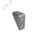Угловой соединитель усиленный (4 отверстия) s:6 мм HD КМ-профиль