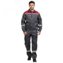 Костюм Тимбер РФ с пк цв. сер.-красн., р. 88-92/182-188