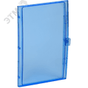 Дверца для корпуса пластикового КМПн-36 IP65 синяя прозрачная TEKFOR